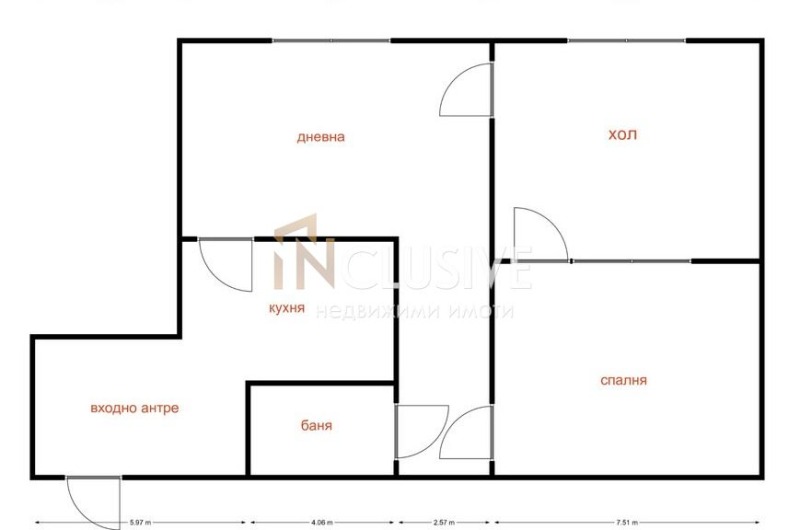 Til leie  Studio Sofia , Ovsja kupel 1 , 49 kvm | 85007730 - bilde [2]