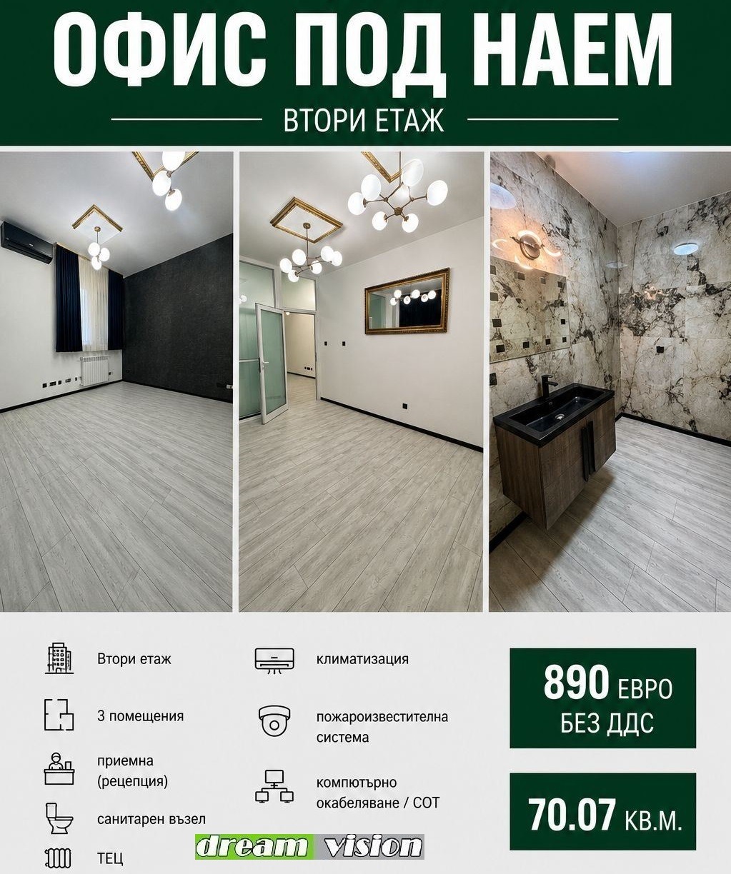 Дава под наем ОФИС, гр. София, Лозенец, снимка 7 - Офиси - 55010395