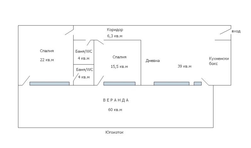 For Rent  2 bedroom Varna , k.k. Sv.Sv. Konstantin i Elena , 182 sq.m | 78007657 - image [17]