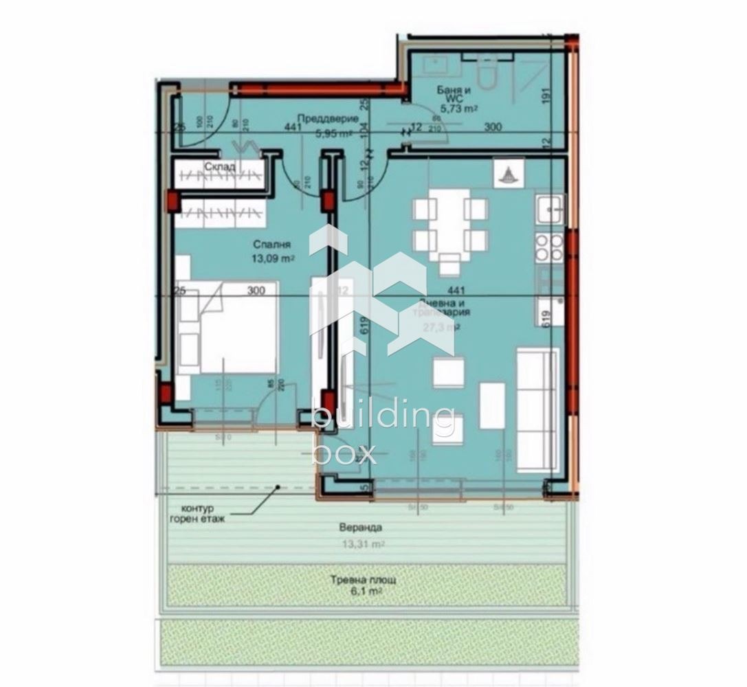 Дава под наем 2-СТАЕН, гр. Пловдив, Остромила, снимка 15 - Апартаменти - 53779256