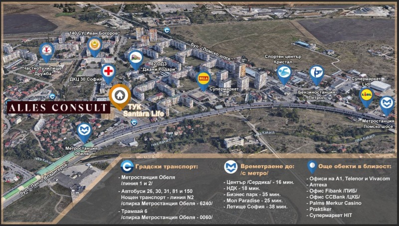 Издаје се  1 спаваћа соба Софија , Обелја 2 , 60 м2 | 37167720 - слика [6]