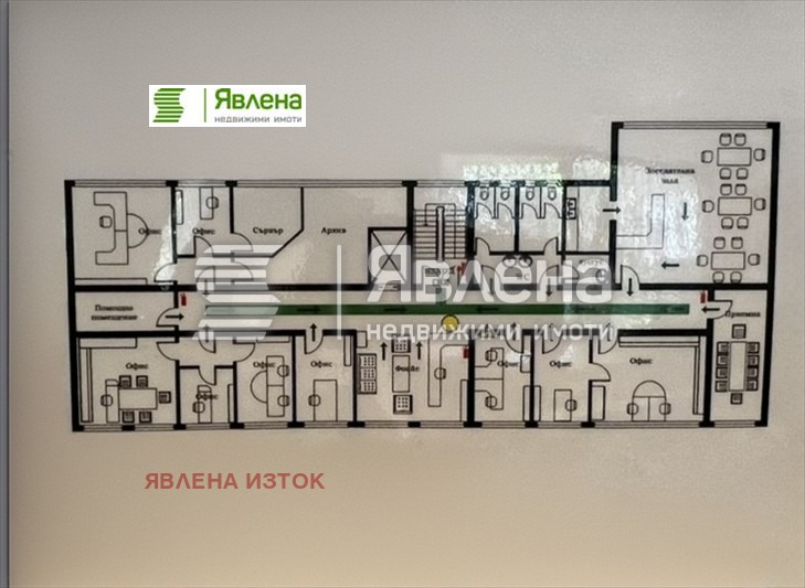 Til leje  Kontor Sofia , Tsentar , 439 kvm | 53336310 - billede [10]