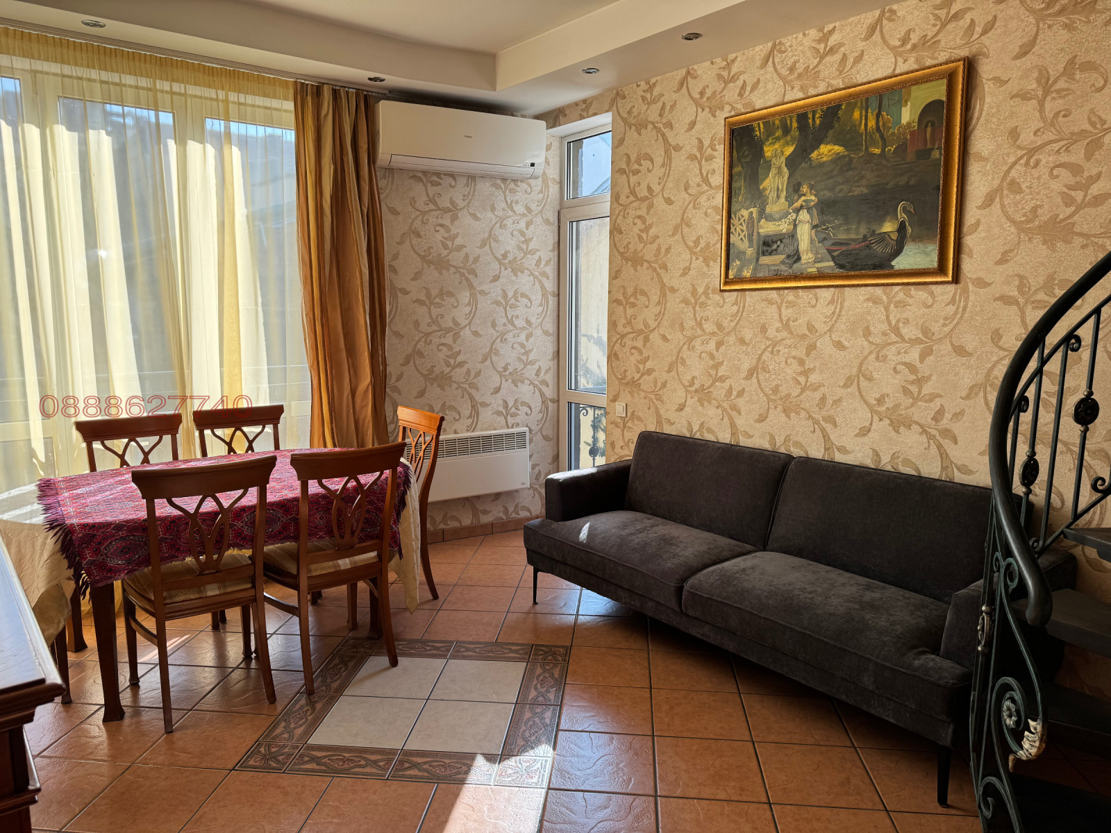 Дава под наем 3-СТАЕН, гр. София, Център, снимка 2 - Апартаменти - 53977350